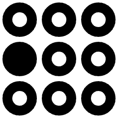 Dial Pad Center Left Icon from Plump Remix Set