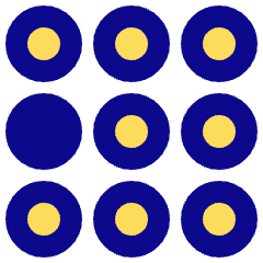 Dial Pad Center Left Icon from Plump Pop Set