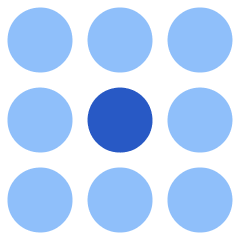 Dial Pad Center Middle Icon from Plump Flat Set