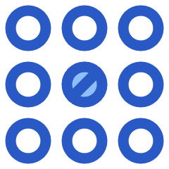 Dial Pad Center Middle Icon from Plump Duo Set