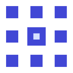 Dial Pad Center Middle Icon from Sharp Duo Set