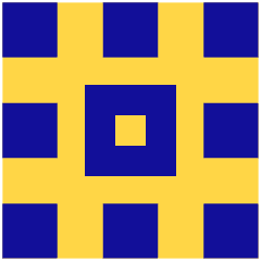 Dial Pad Center Middle Icon from Sharp Pop Set