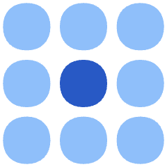 Dial Pad Center Middle Icon from Flex Flat Set