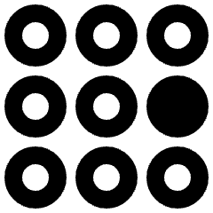 Dial Pad Center Right Icon from Plump Remix Set