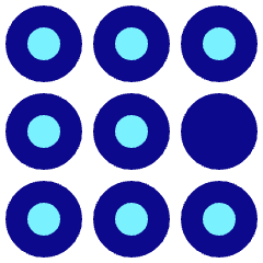 Dial Pad Center Right Icon from Plump Pop Set