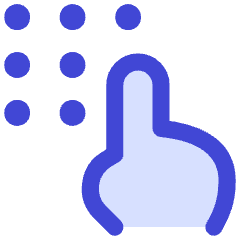 Dial Pad Finger 1 Icon from Flex Duo Set