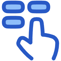 Dial Pad Finger 2 Icon from Plump Duo Set