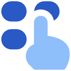 Dial Pad Finger 2 Icon from Flex Flat Set