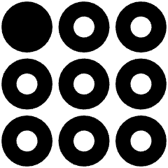 Dial Pad Top Left Icon from Core Remix Set