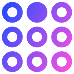 Dial Pad Top Middle Icon from Plump Gradient Set