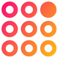 Dial Pad Top Right Icon from Plump Gradient Set