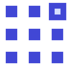 Dial Pad Top Right Icon from Sharp Duo Set