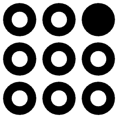 Dial Pad Top Right Icon from Plump Solid Set