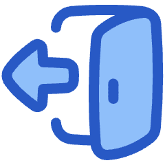 Door Open House Exit Logout Icon from Plump Duo Set