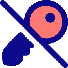 House Key No Access Icon from Plump Pop Set