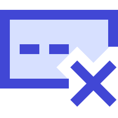 Incorrect Password Icon from Sharp Duo Set
