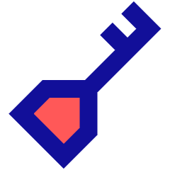 Key Icon from Sharp Pop Set