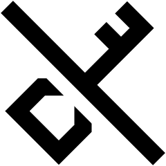Key Access Vpn Off Disabled Icon from Sharp Remix Set