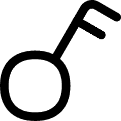Key Icon from Flex Line Set