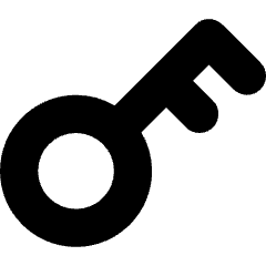Key Icon from Core Solid Set