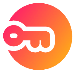 Key Password Access Icon from Plump Gradient Set
