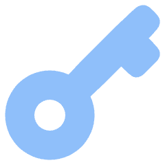 Key Icon from Plump Flat Set