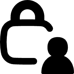 Lock Account Icon from Flex Remix Set