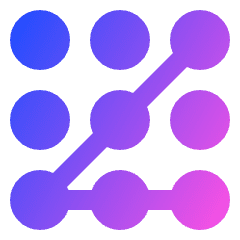 Lock Pattern Icon from Plump Gradient Set