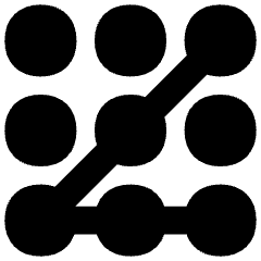 Lock Pattern Icon from Flex Solid Set