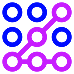 Lock Pattern Icon from Plump Neon Set