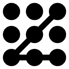 Lock Pattern Icon from Plump Solid Set