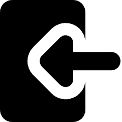 Login Arrow Icon from Micro Solid Set