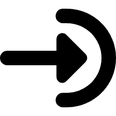 Login Import Icon from Micro Solid Set