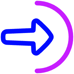 Login Import Icon from Plump Neon Set