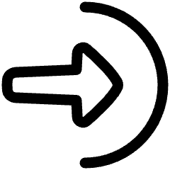 Login Import Icon from Plump Line Set