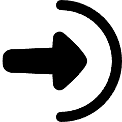 Login Import Icon from Plump Solid Set