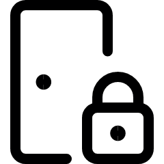 Login Lock Icon from Ultimate Regular Set