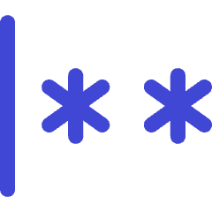 Login Password Icon from Flex Duo Set