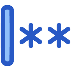 Login Password Icon from Plump Duo Set