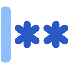 Login Password Icon from Plump Flat Set