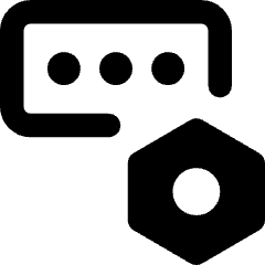 Login Setting Bolt Nut Icon from Core Remix Set
