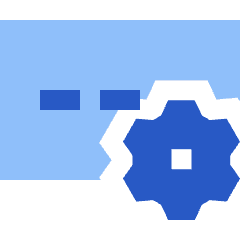 Login Setting Gear Icon from Sharp Flat Set