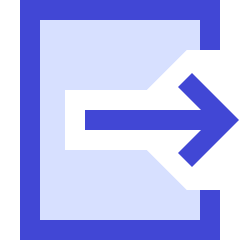 Logout 1 Icon from Sharp Duo Set