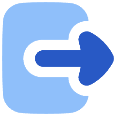 Logout 1 Icon from Flex Flat Set