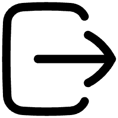 Logout 1 Icon from Flex Line Set