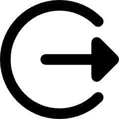 Logout 2 Icon from Core Remix Set