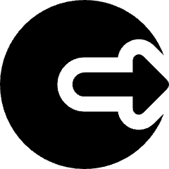 Logout 2 Icon from Core Solid Set