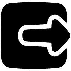 Logout 3 Icon from Plump Solid Set