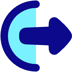 Logout Export Icon from Plump Pop Set