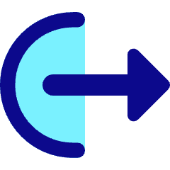 Logout Export Icon from Core Pop Set